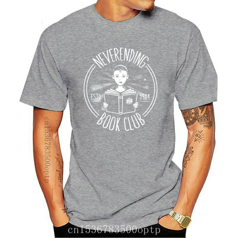 New Men tshirt Neverending Book Club The Neverending Story T Shirt Printed T-Shirt tees top