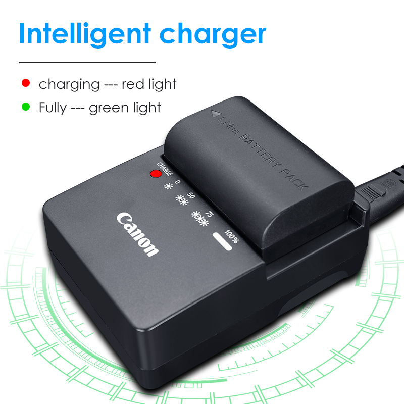 New lc-e6 camera battery charger for Canon EOS LP-E6 lp-e6n 7D 60D 6d 80D 5d1 5D3 5D Mark II camera