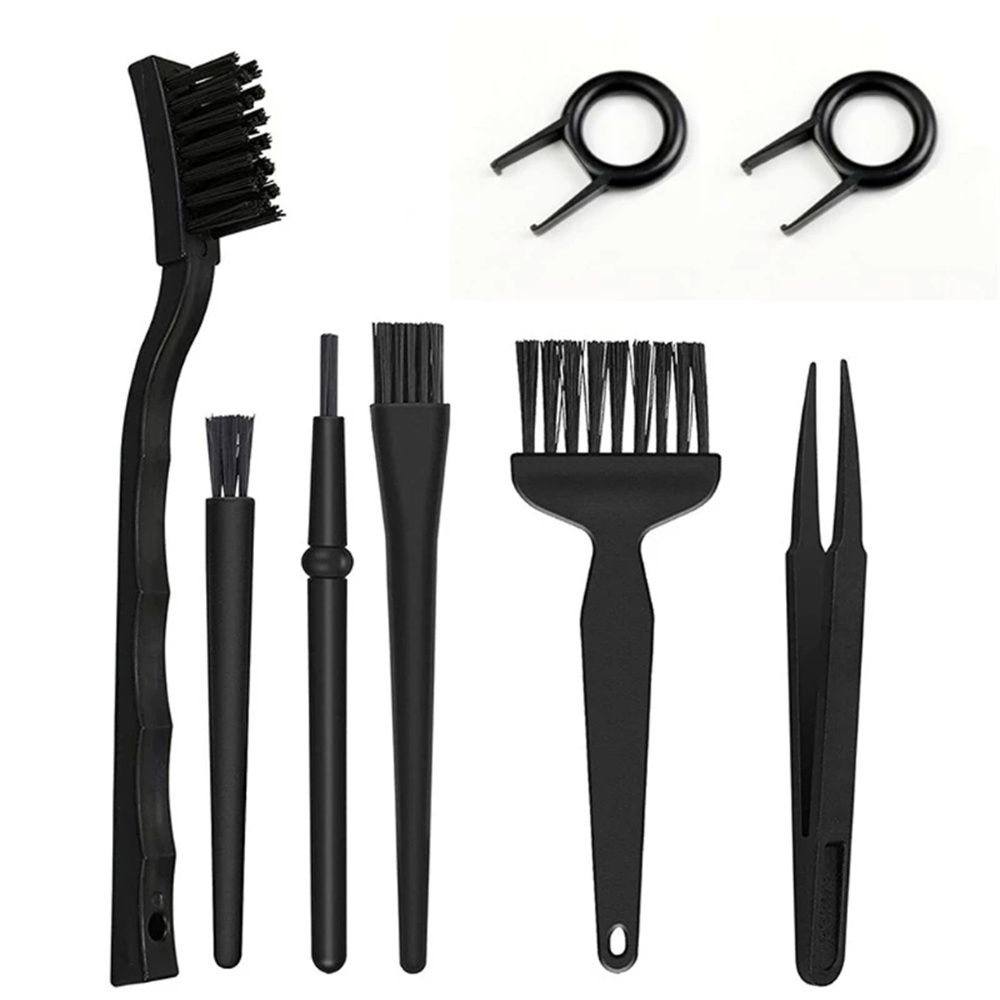DUERE Black Portable Camera Mobile Phone Anti Static for Laptop Computer Cleaning Brush Electronic Cleaning Brushes PC Cleaning Brushes Keyboard Brush