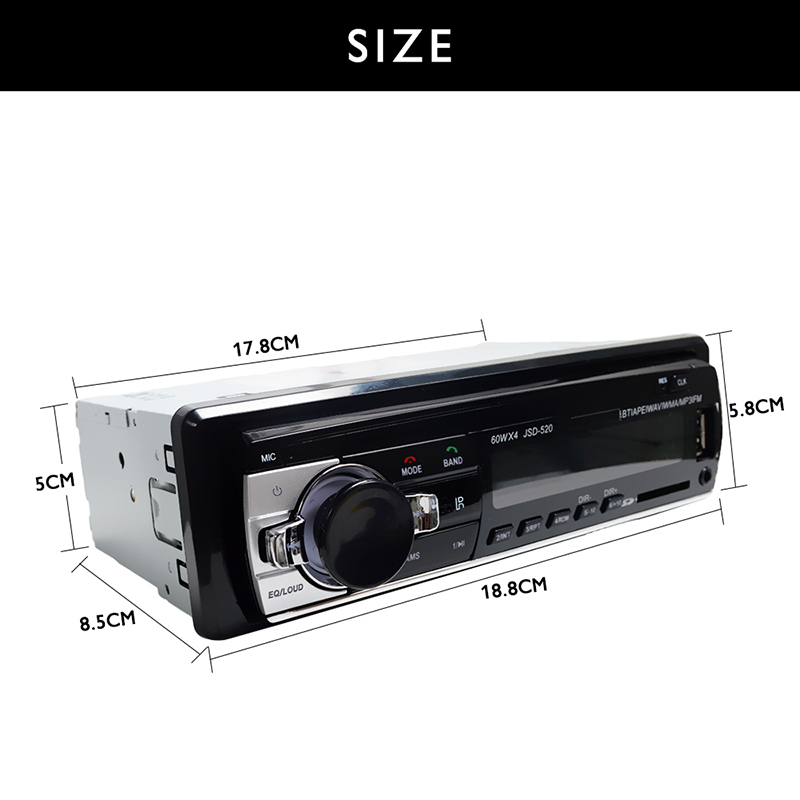 1 Din Dvd Cd Bluetooth Stereo Car Radio Mp4 Mp3 Car Dvd Cd Player  Usb/aux/sd/mmc 12v Handfree Autoradio 87.5-108.0mhz - Car Mp3 Player -  AliExpress