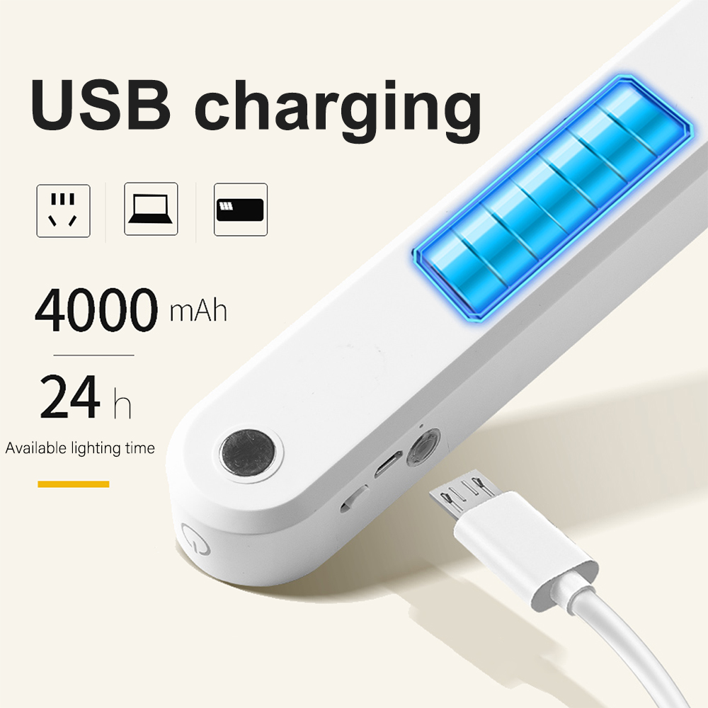 Đèn LED để bàn đèn bàn USB Đèn Đọc điều khiển từ xa nghiên cứu đèn đọc có thể sạc lại đèn ngủ cho phòng ngủ