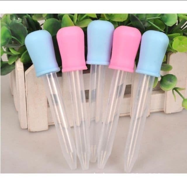 10 Ống bóp nhỏ giọt các cỡ 5ml, 3ml, 2ml, 1ml, 0.5ml