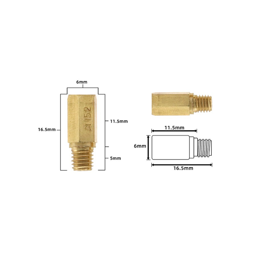 Béc Giclo Chính phụ ga dẹp nova ls bông mai