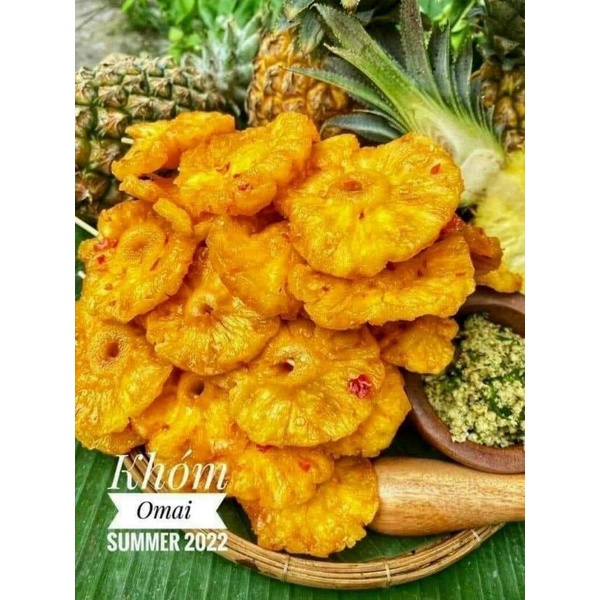 Khóm ô mai lắc muối ớt