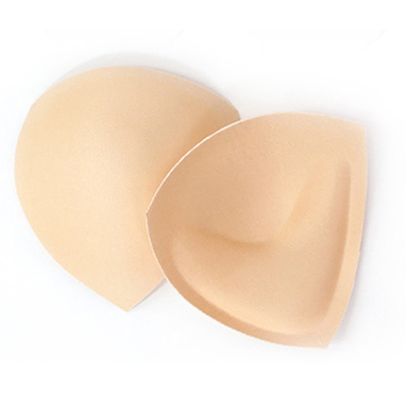 1pairs Sexy Women's Sponge Push Up Bra Pads Swimsuit Pad Invisible Bra Pads HELIN. 