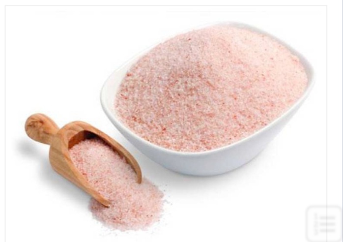 MUỐI HỒNG DẠNG BỘT NHẬP KHẨU TÚI 1Kg