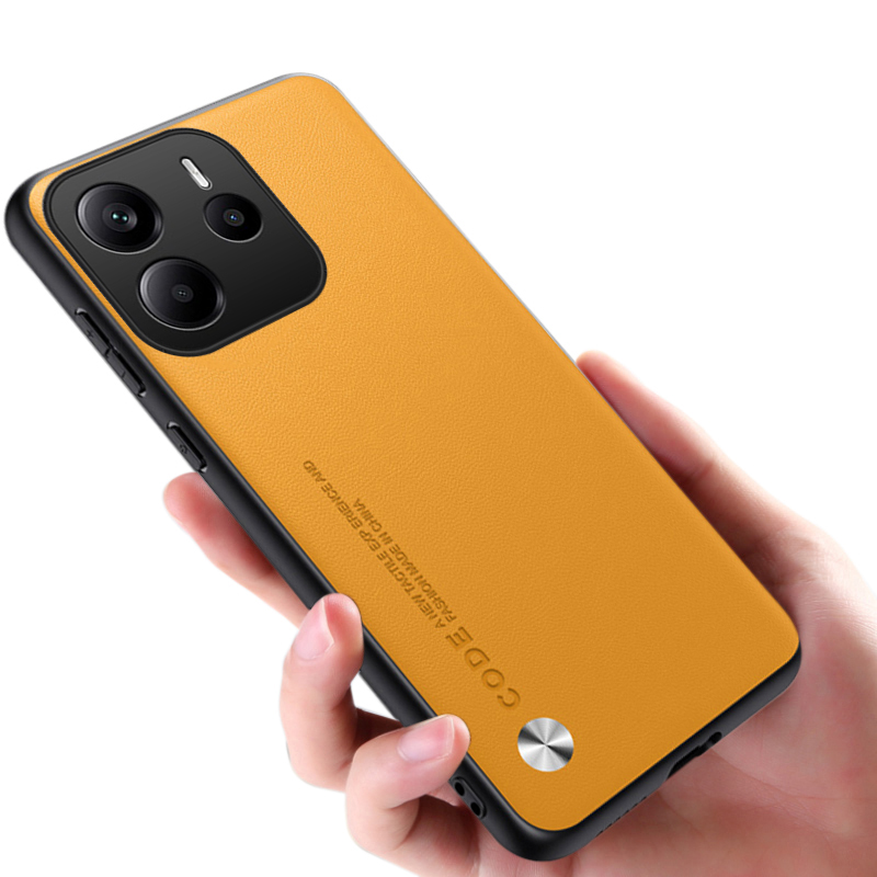 Kwhmobile Slim TPU Case For Xiaomi Redmi Note 14 Pro+ 5G | Protective Matte Cover, Raised Edges, Radiant Yellow