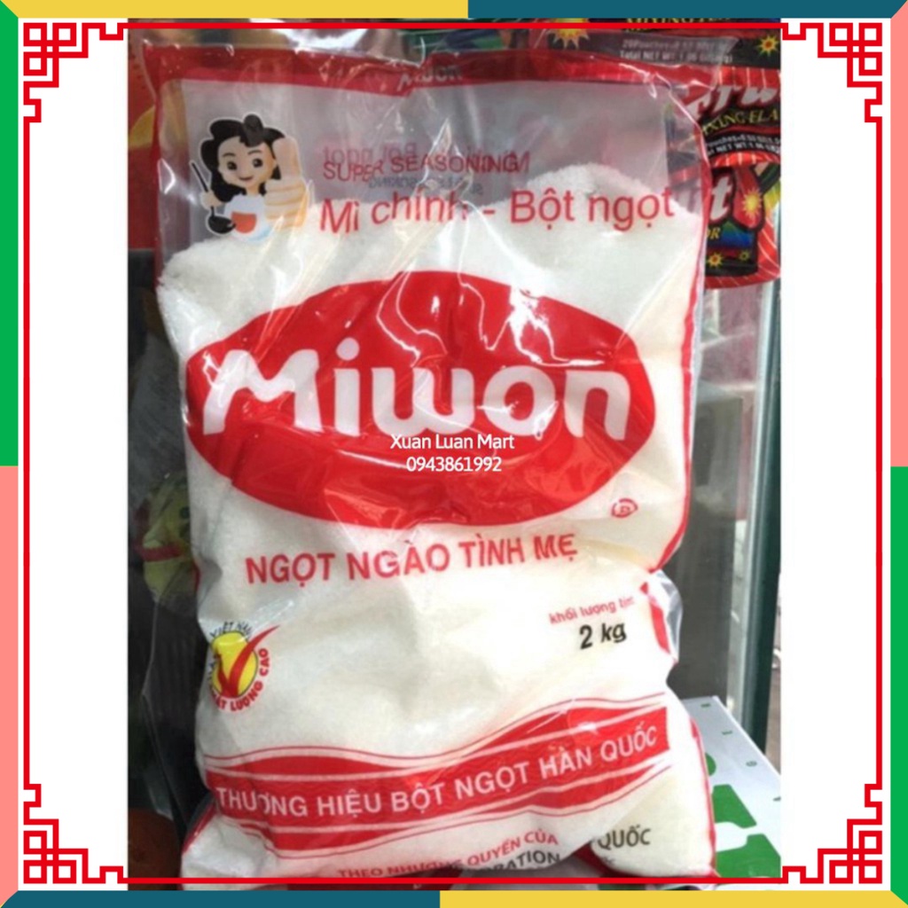 Bịch mì chính/bột ngọt miwon 2kg