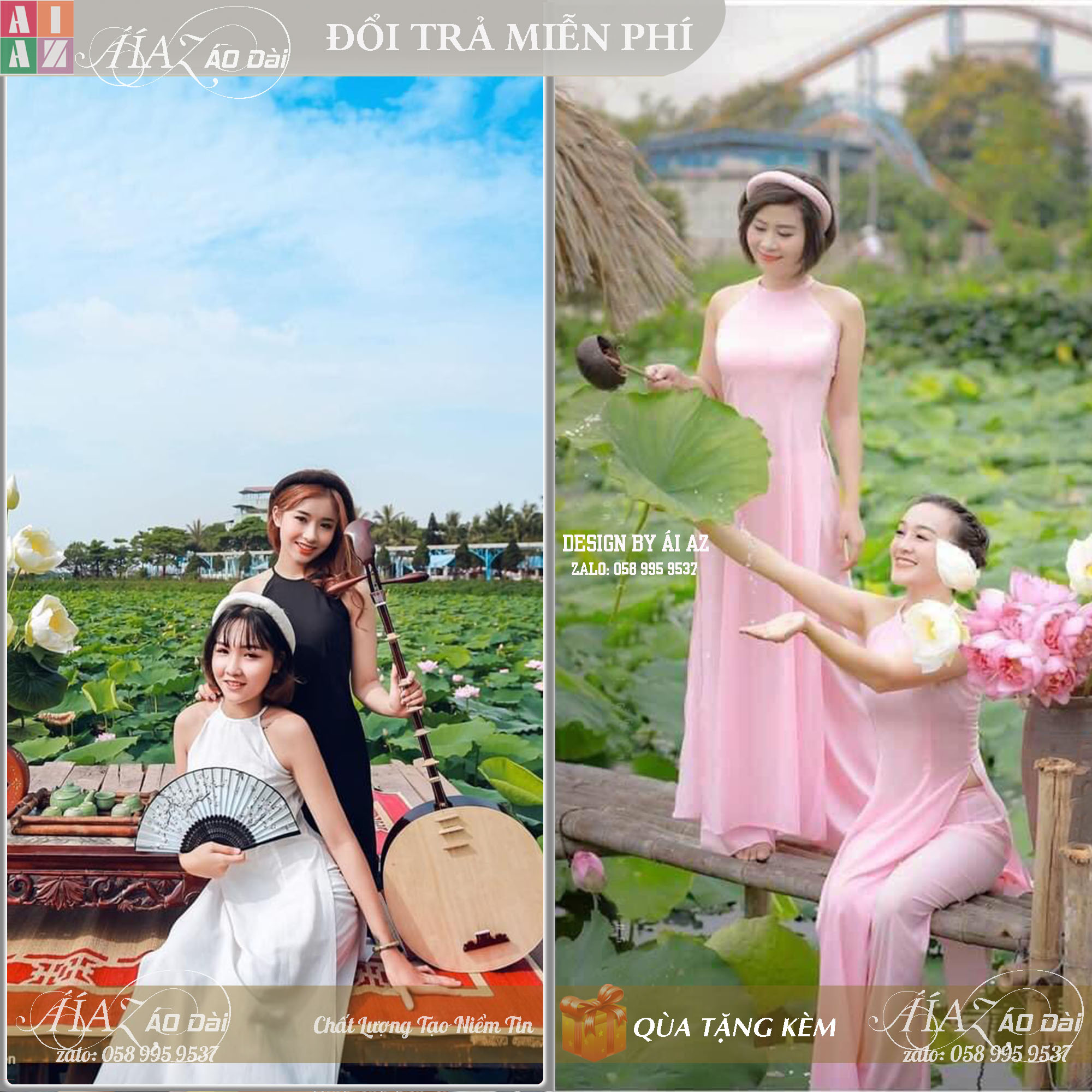 Áo Dài Yếm Nữ Cách Tân Y02