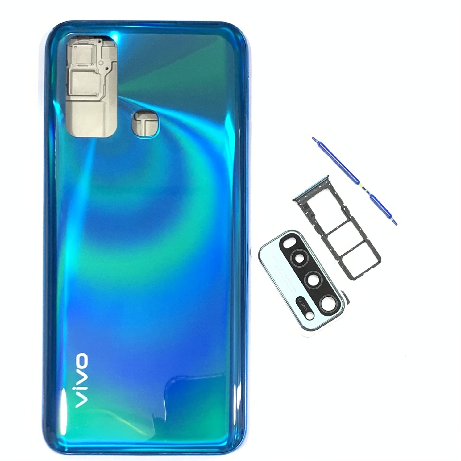 Vỏ bộ Vivo Y30 full bộ (khung sườn + nút , khai sim , kính camera )