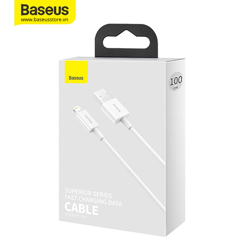 Cáp sạc nhanh Lightning Baseus Superior Series USB to iP 2.4A