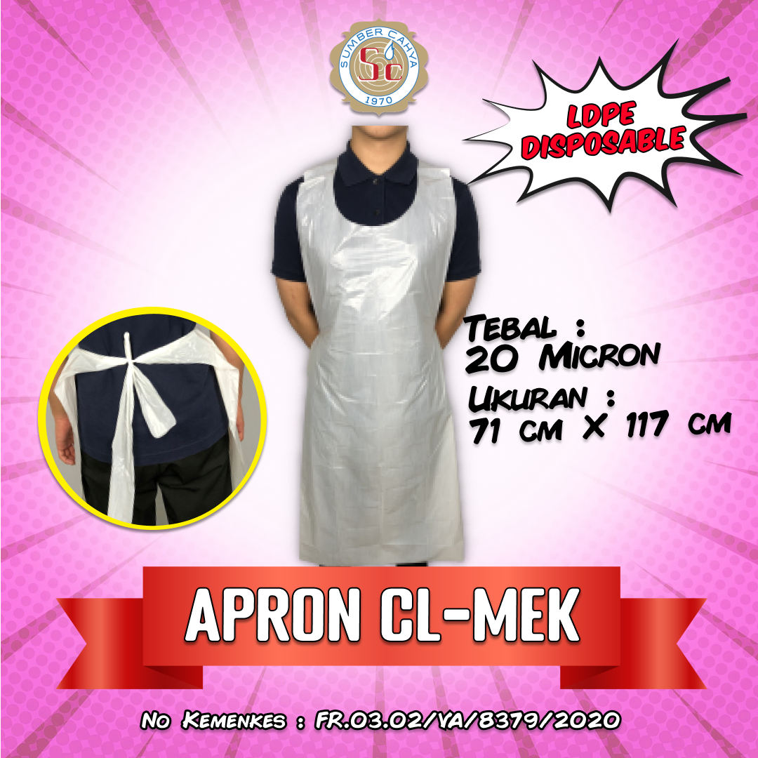 Apron Celemek Plastik Disposable LDPE 5pcs Lazada Indonesia