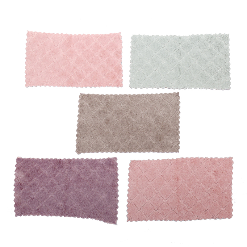 1pc Super Absorbent Microfiber kitchen dish Cloth Household Cleaning Towel MENGYU. 