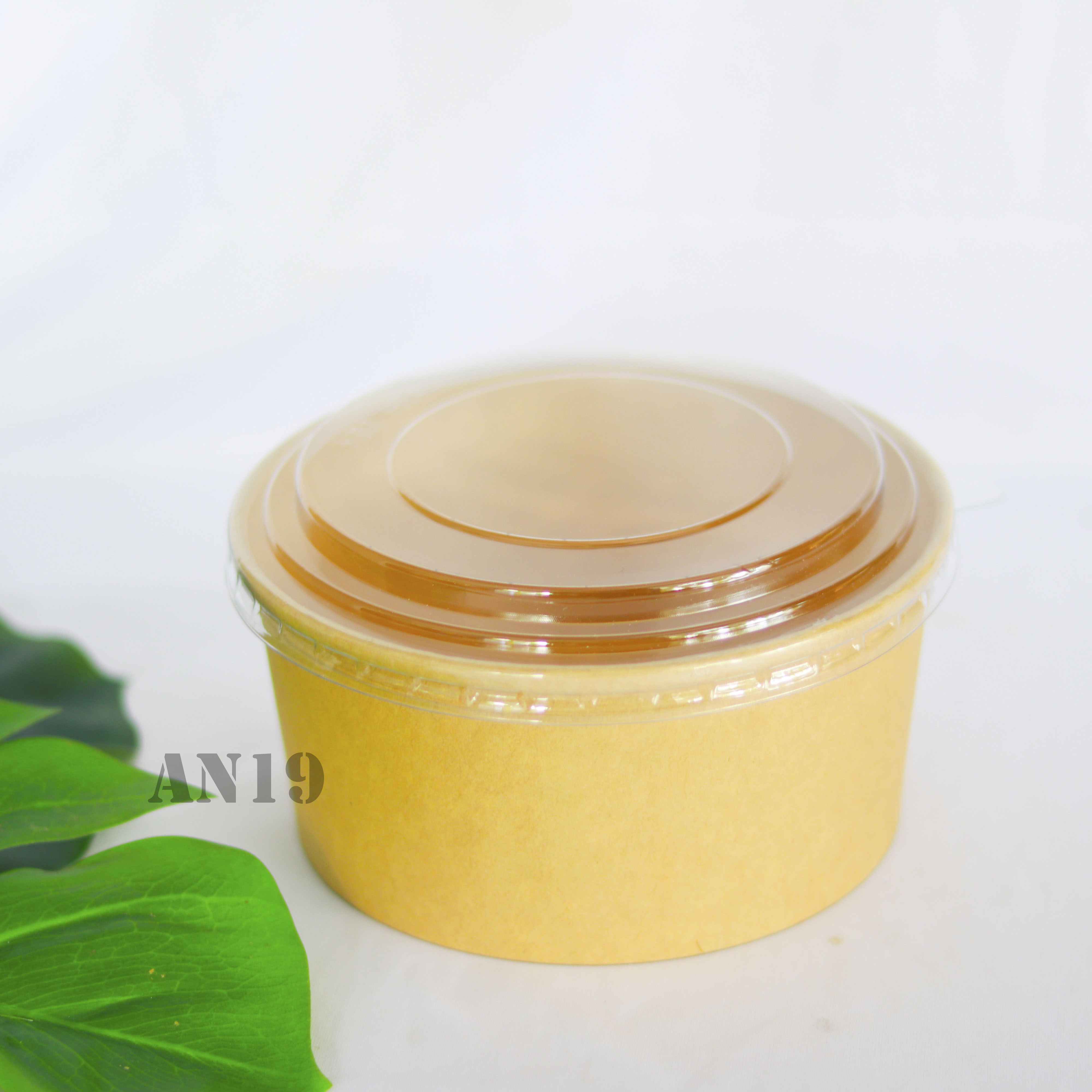 Hộp Giấy Tròn Kraft - 10 HỘP