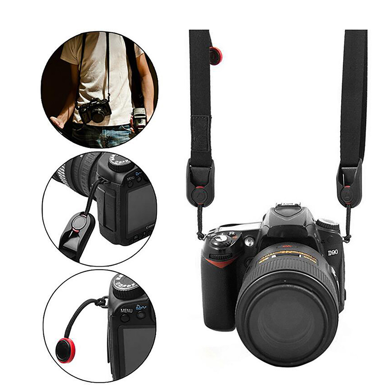 【Sell-Well】 Quick Release Camera Connector Buckle For Shoulder Strap Neck Wrist Sony Canon Nikon Micro Single SLR Anchor Bean XUANTING. 