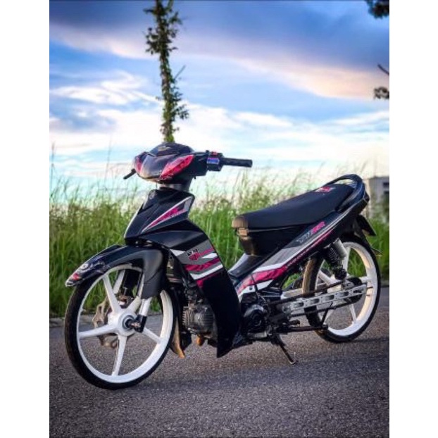 Tem sirius 110 y11zr hồng đen