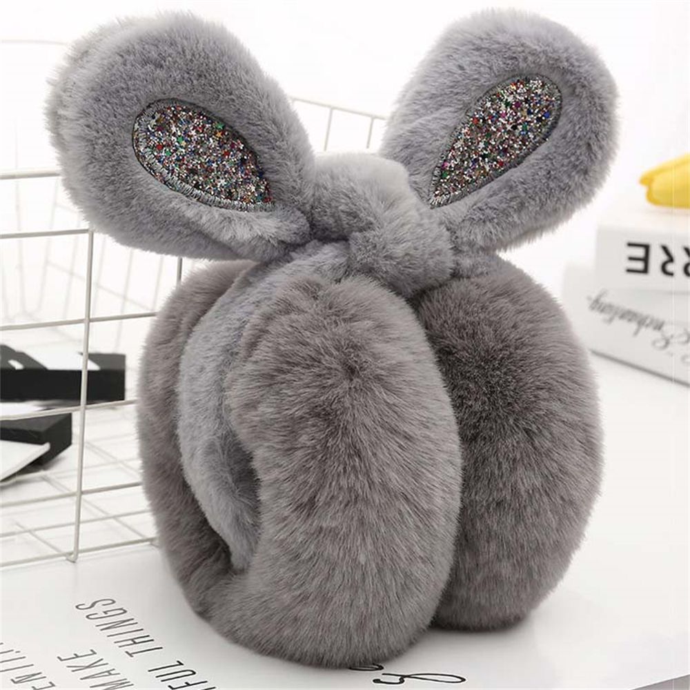 Hetu070703. lovely thermal plush ear muffs ear warmer earmuffs cute rabbit ear