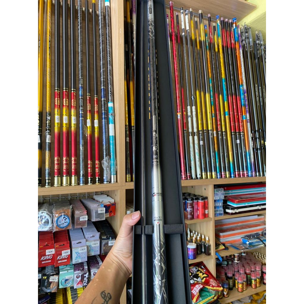 Cần tay săn hàng YG Max X2 ( chính hãng) độ cứng 5,5H, phân bổ lực 19-28i