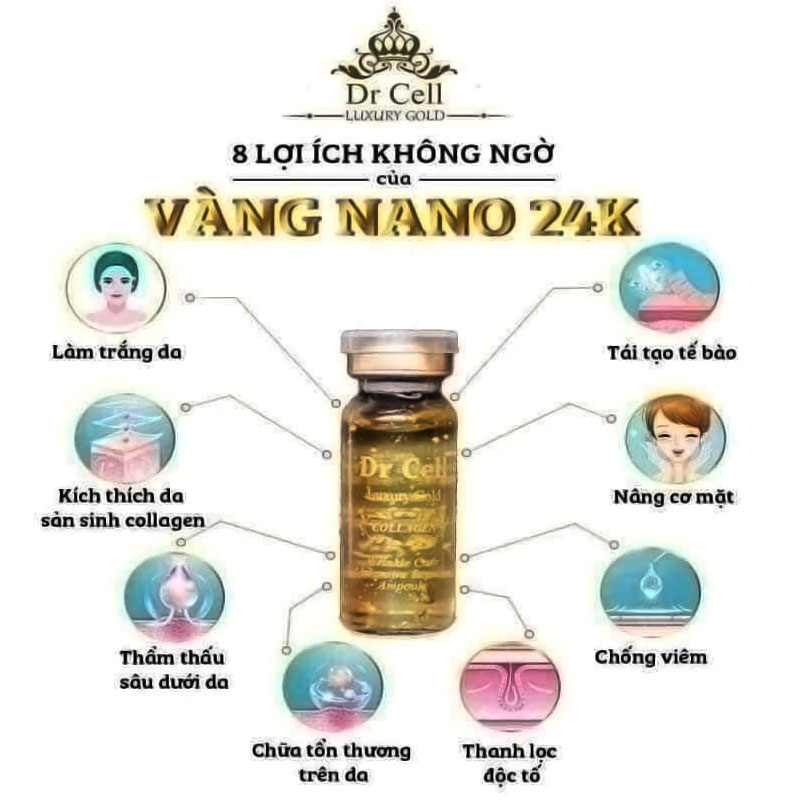 Serum Phục Hồi Da, Tế Bào Gốc Dr Cell, Chai 5ml