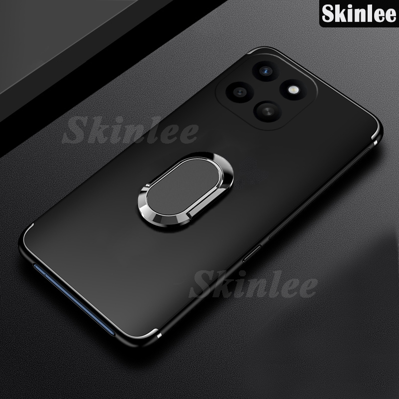 Phone%20case%20For%20Honor%20X8C%20Back%20cover%20Finger%20Metal%20Ring%20Kickstand%20Car%20Holder%20Matte%20Soft%20Silicone%20Cover%20For%20Honor%20X8C%20Cover%20cases%20-%20Image%205