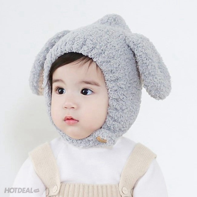 Mũ Len Tai Cừu/Mũ Lông Cừu Đáng Yêu Cho Bé