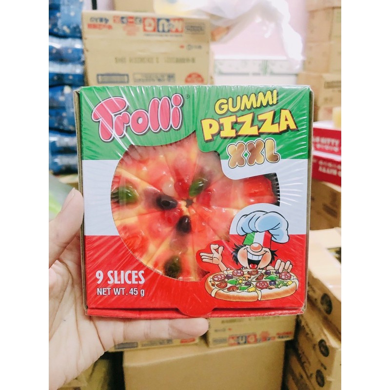 Kẹo dẻo Trolli Pizza XXL 45gr