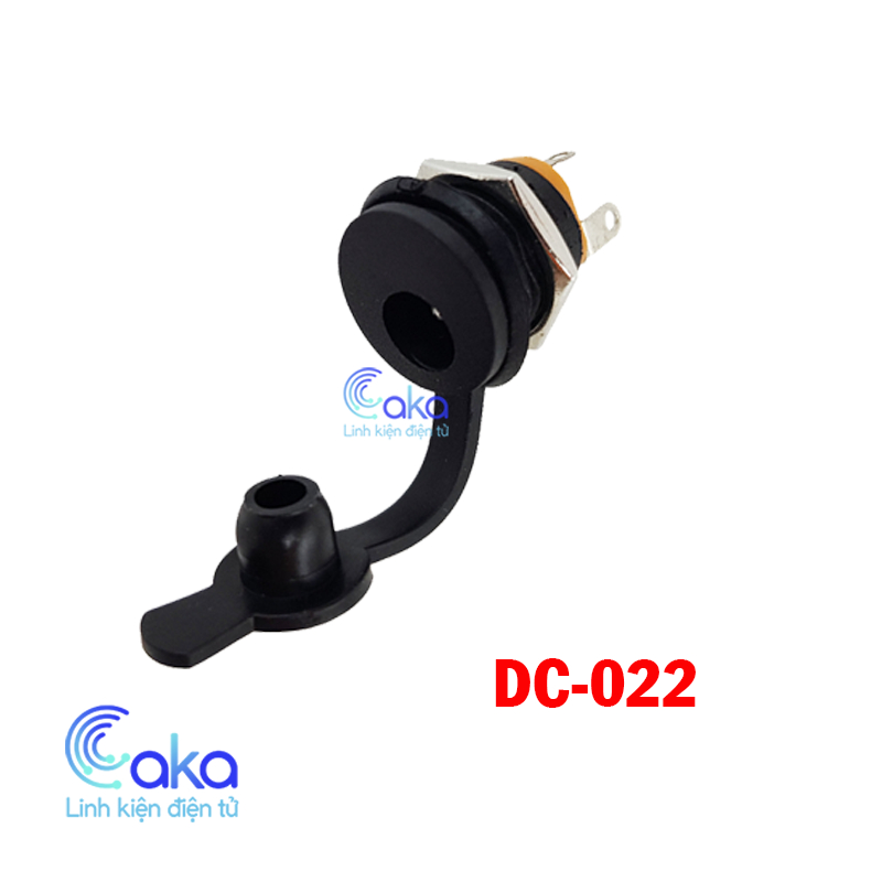 Jack sạc dc - jack nguồn dc-022 dc-022b chuẩn 5.5x2.1mm chống nước