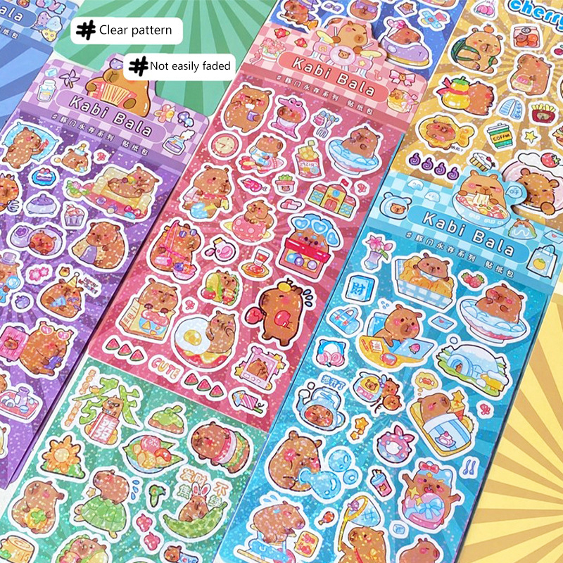 Kawaii%20Capybara%20Stickers%20Cartoon%20Waterproof%20Removable%20Sticker%20Glitter%20Stickers%20Pocket%20Decoration%20Sticker%20Hand%20Account%20Decorate%20JINBING%20-%20Image%203