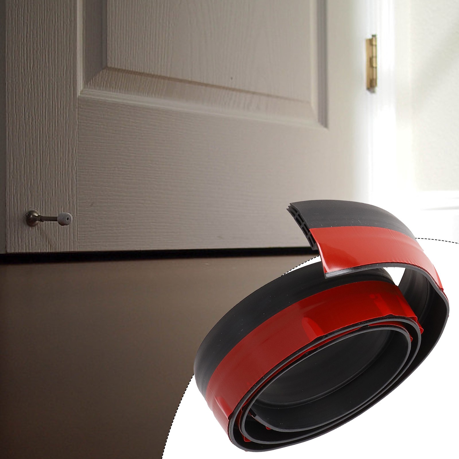 CH Flexible Rubber Door Bottom Stopper Strip Keep the Drafts and Noise Out Delivery Fast
