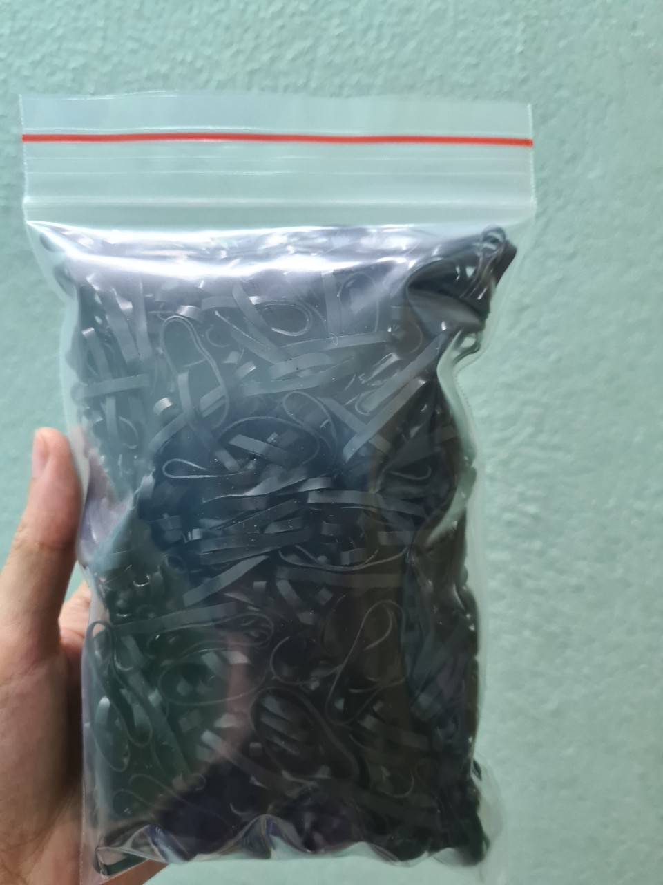 50g-100g dây chun buộc tóc nhiều màu