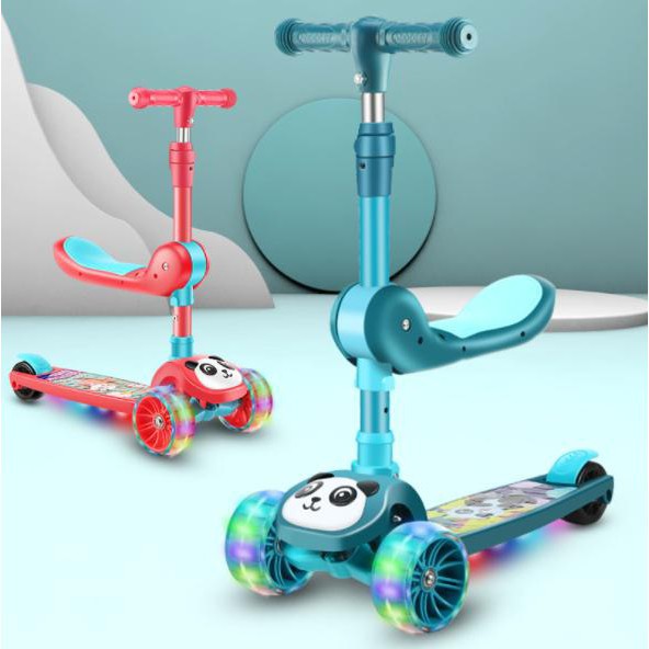 Xe Trượt Scooter Cao Cấp (Có Nhạc, Có Đèn), SCOOTER Cho Bé Cao Cấp.