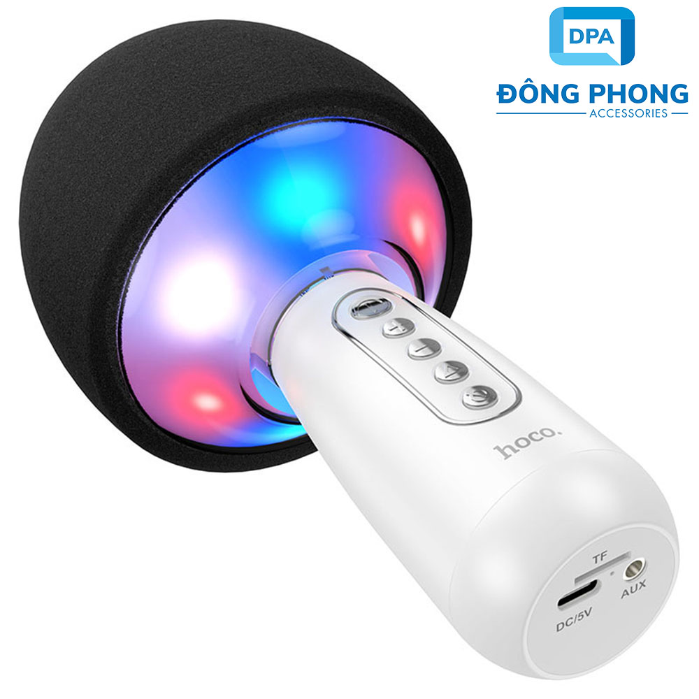 Micro Karaoke Kèm Loa Bluetooth Hoco BK7 Chính Hãng