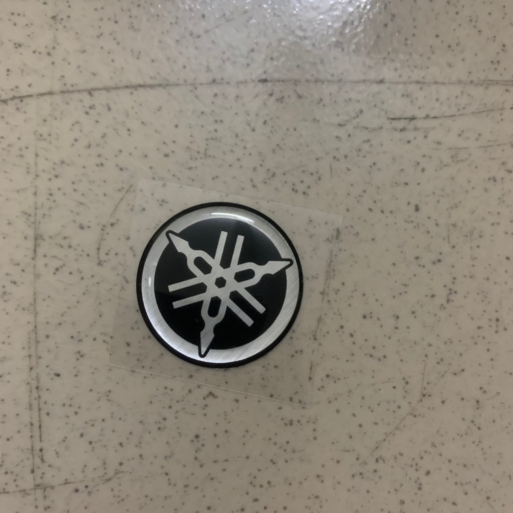 [Chính hãng Yamaha]YADA-8003 Logo xe YAMAHA(D=2,5cm)