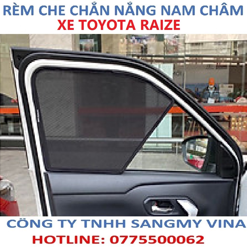 RÈM CHE CHẮN NẮNG NAM CHÂM XE TOYOTA RAIZE