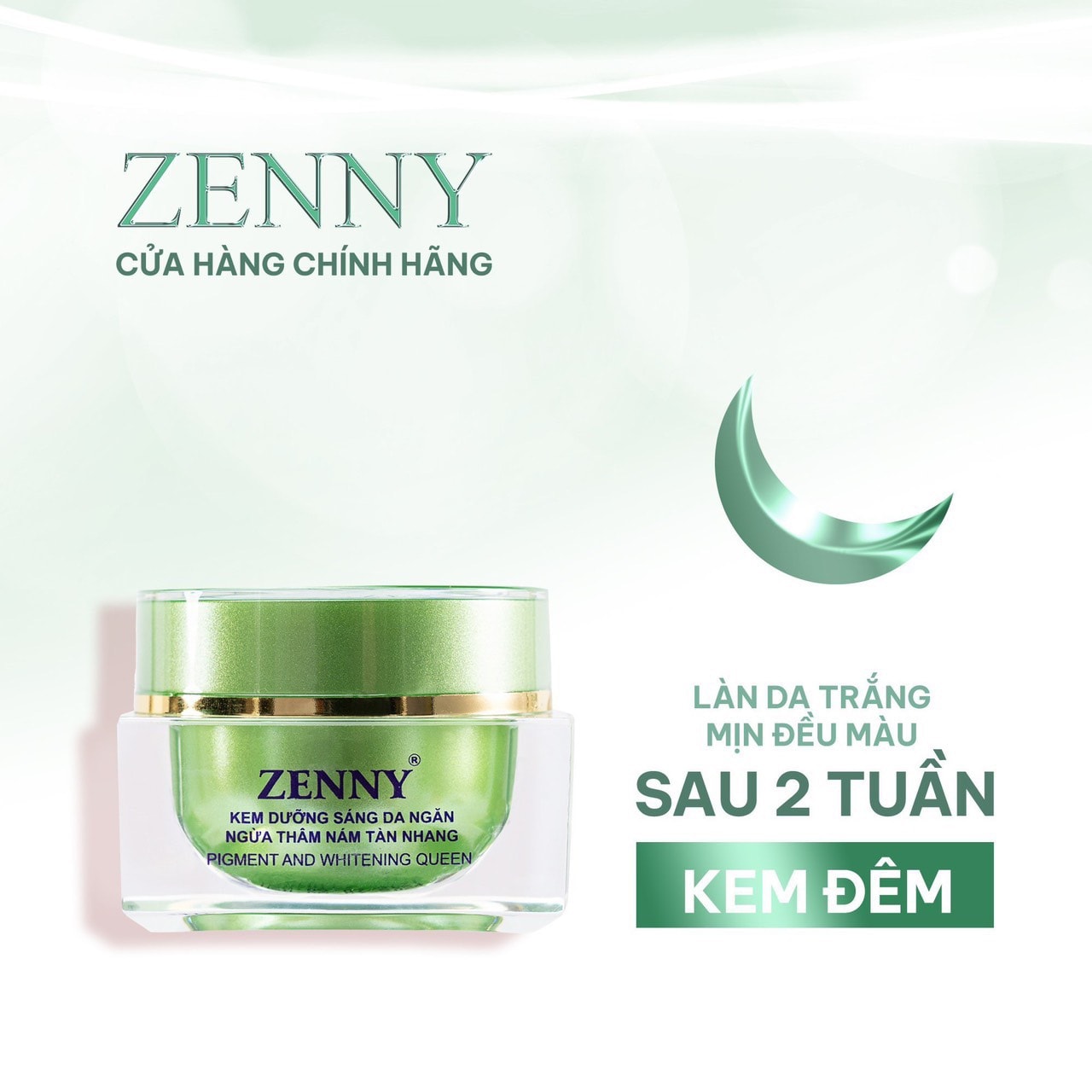 Combo 2 Hộp Kem Zenny Đêm( Tặng Kèm Serum và Srm 20g)