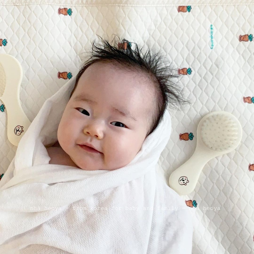SET LƯỢC CHẢI TÓC CHO BÉ TỪ 0M+ BLISSBEBE HÀN QUỐC