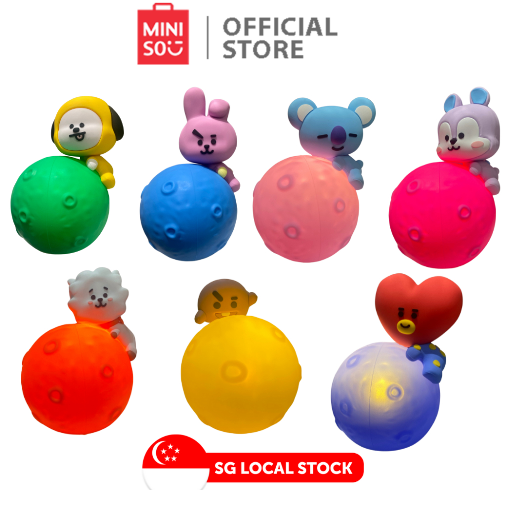 MINISO BT-21 Collection Planet LED Night Light(CHIMMY/COOKY/KOYA