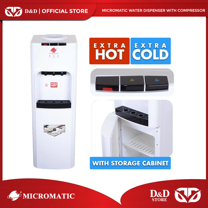 D&D Micromatic MWD2019 Water Dispenser Compressor Type Cooling w