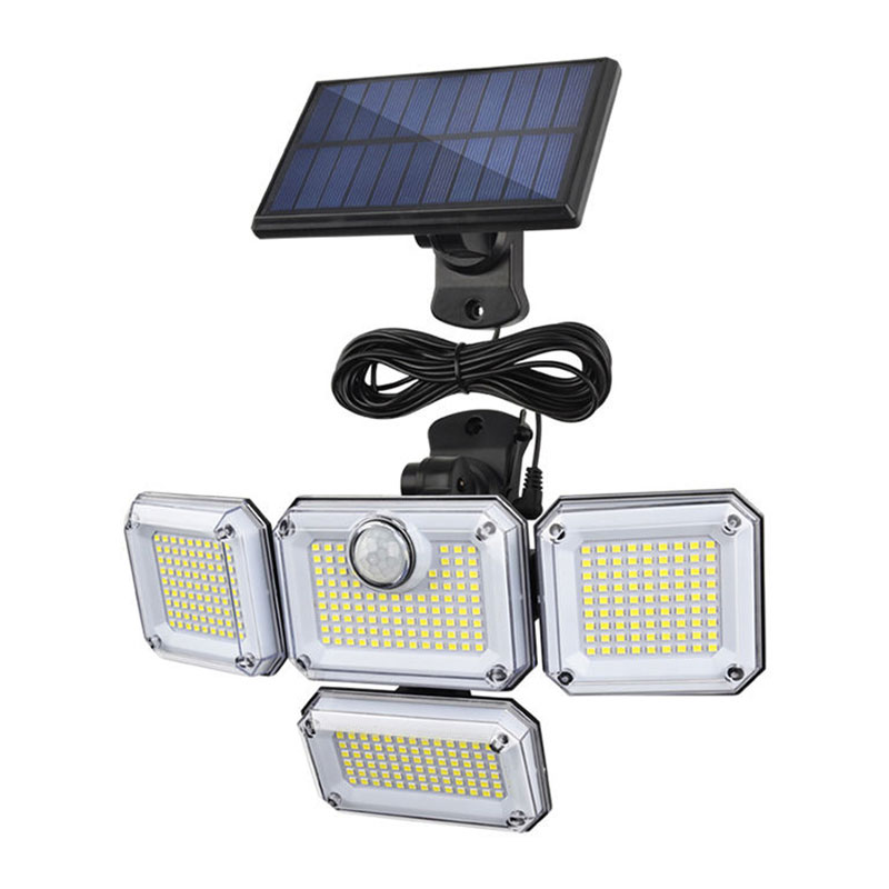 Solar light body sensor lamp garage road light outdoor garden light split solar wall light