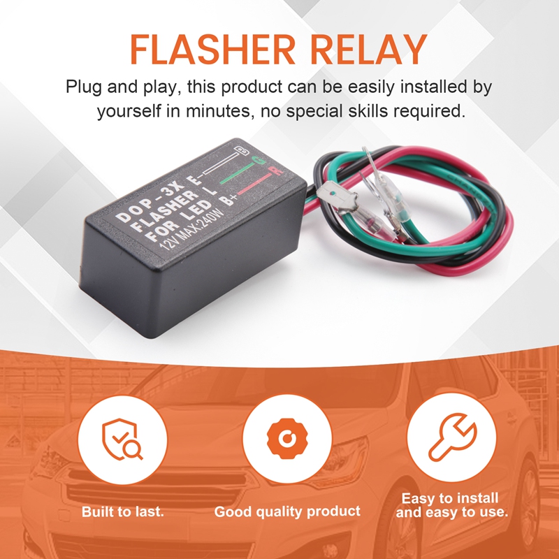 OUMERY%2012V%20Universal%203-Wire%20Flash%20Controller%20W/Turn%20Signal%20Switch%20LED%20Light%20Flasher%20Blinker%20Relay%20for%20Boat%20Trucks%20Car%20ATV%20UTV%20-%20Image%203