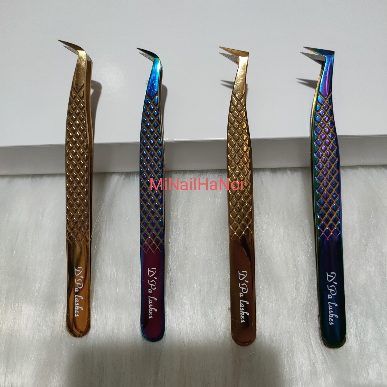 Nhíp Volume D'Palash cao cấp, Mũi nhám( Chuyên dùng để tạo fan, nối mi volume, tách mi )15D - 20D.