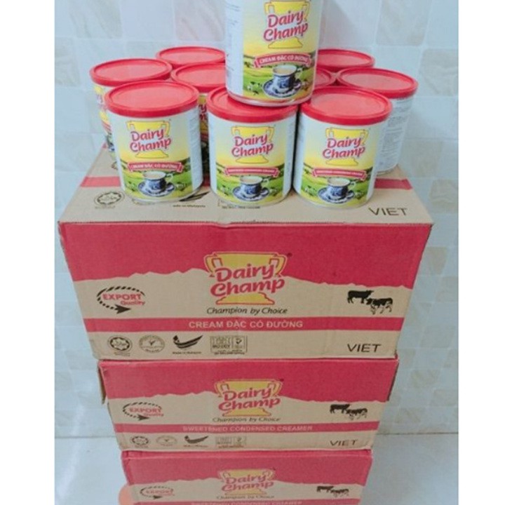 Sữa đặc có đường Dairy Champ lon 1kg