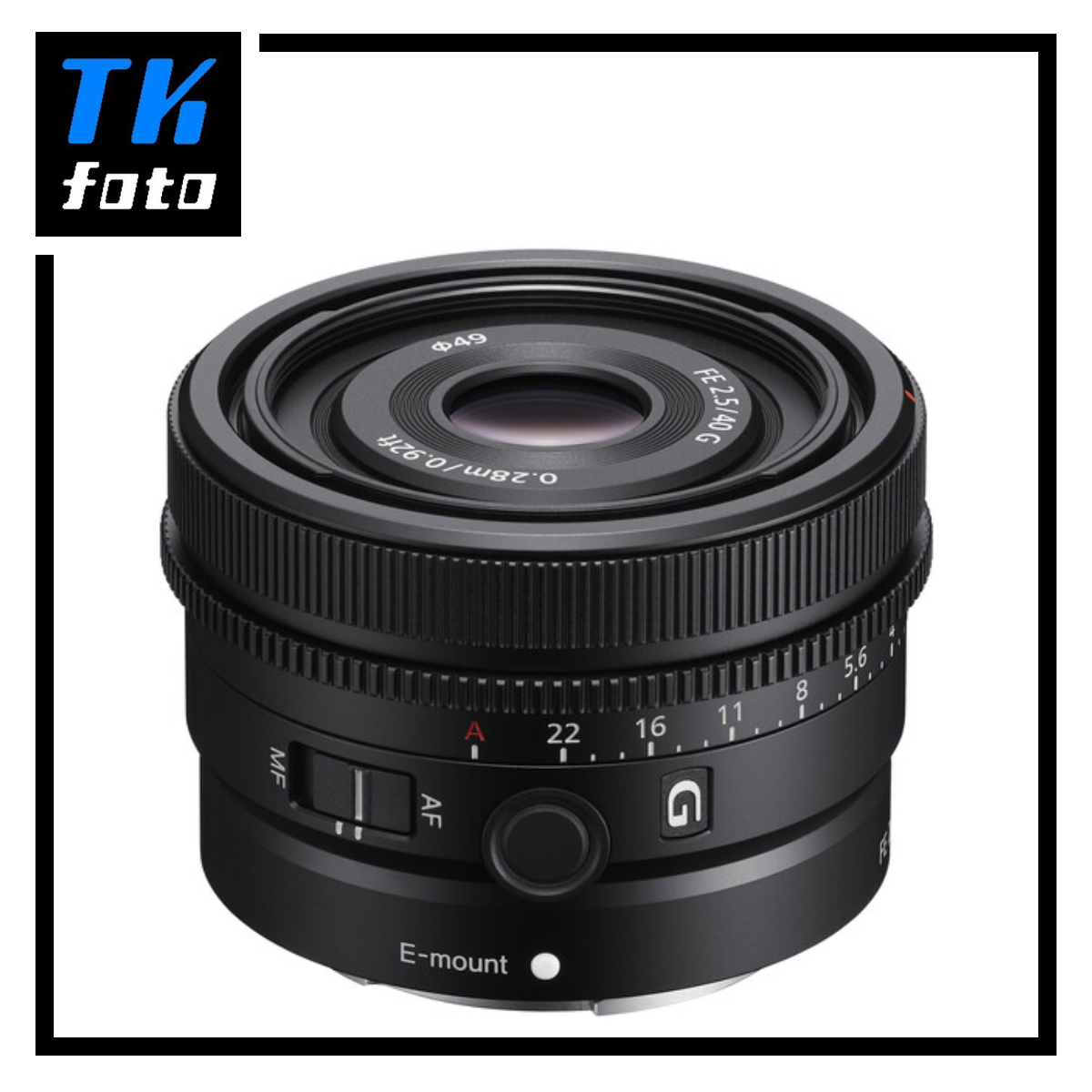 Sony FE 40mm F2.5 G (SEL40F25G) | Lazada Singapore