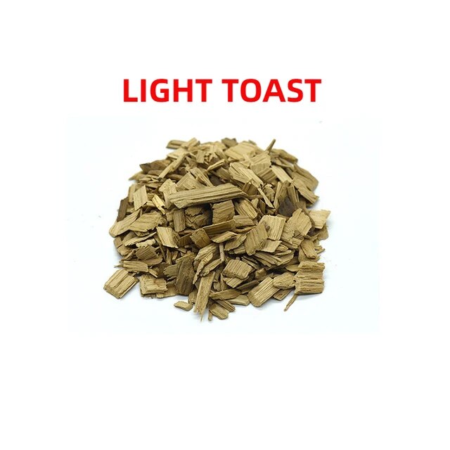 100g Toasted Oak Wood Chips Home Brewing For Ageing Whiskey Brandy Provide The Flavor Of