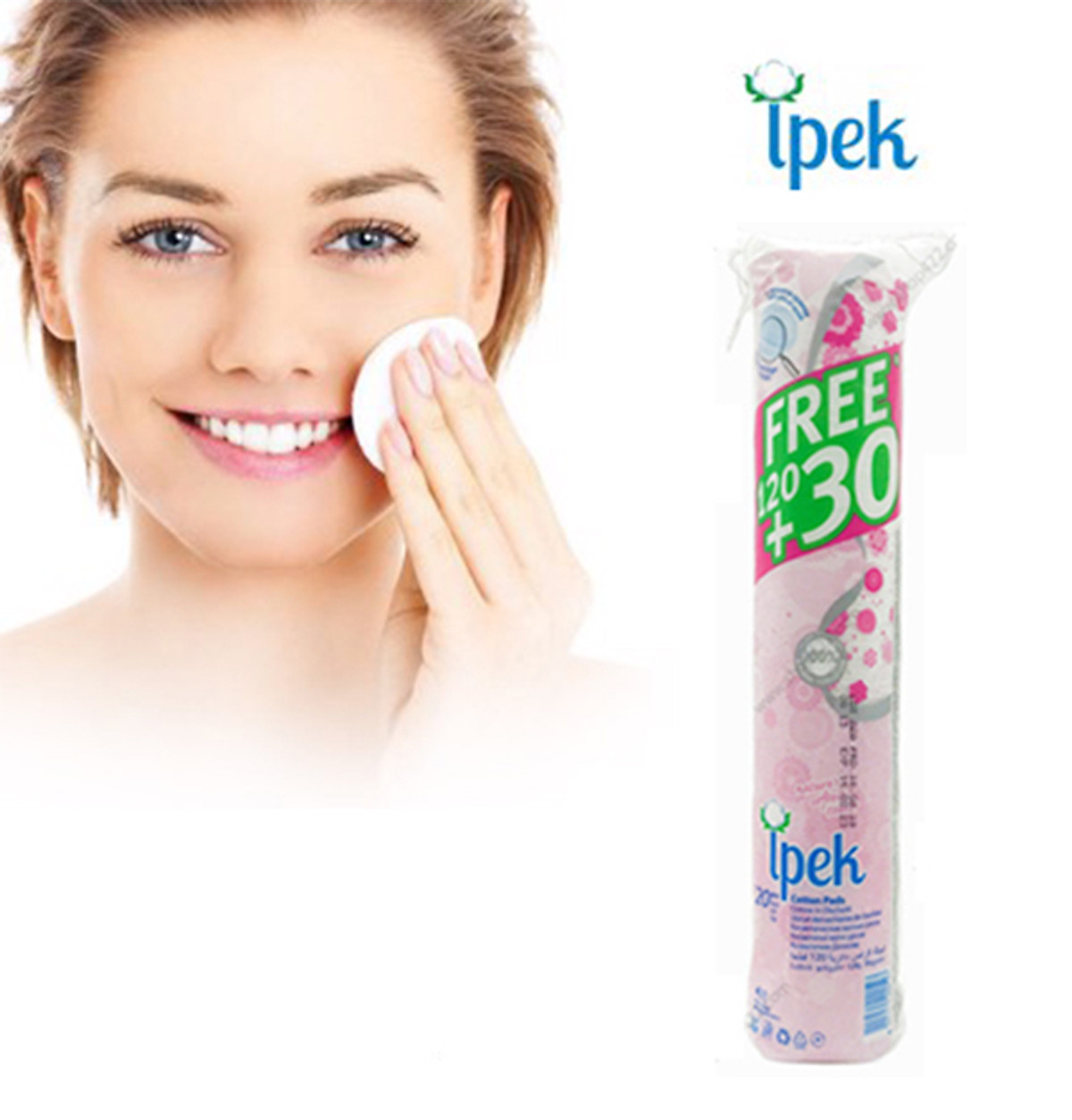 Bông Tẩy Trang Ipek Cotton Pads 130 miếng