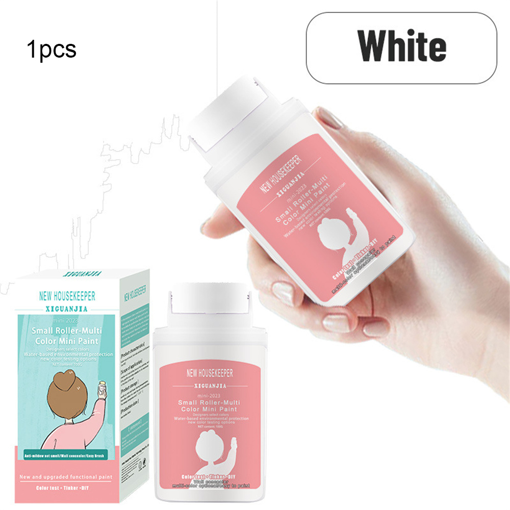 1PC Wall Paint Small Paint Wall Renovation Small Roller Brush Latex Paint Environmental Protection