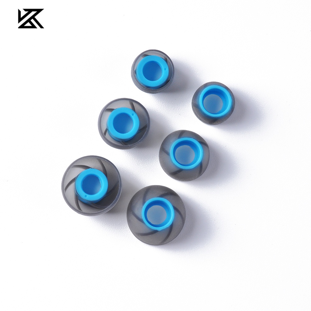 KZ 3 Pairs L M S In Ear Tips Earbuds Headphones Silicone Eartips For KZ