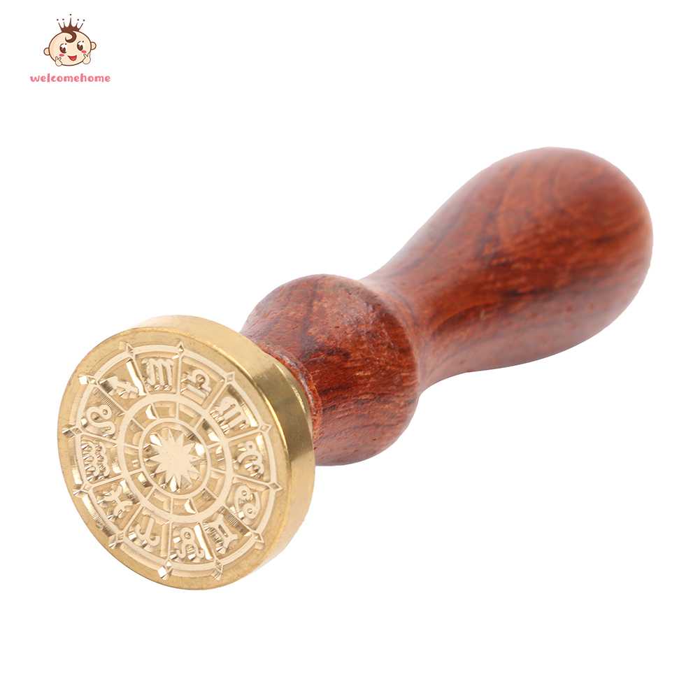 Retro Invitation Wax Seal Stamps Sealing Wax DIY Cute Animal Pattern Literary Book Craft Gifts