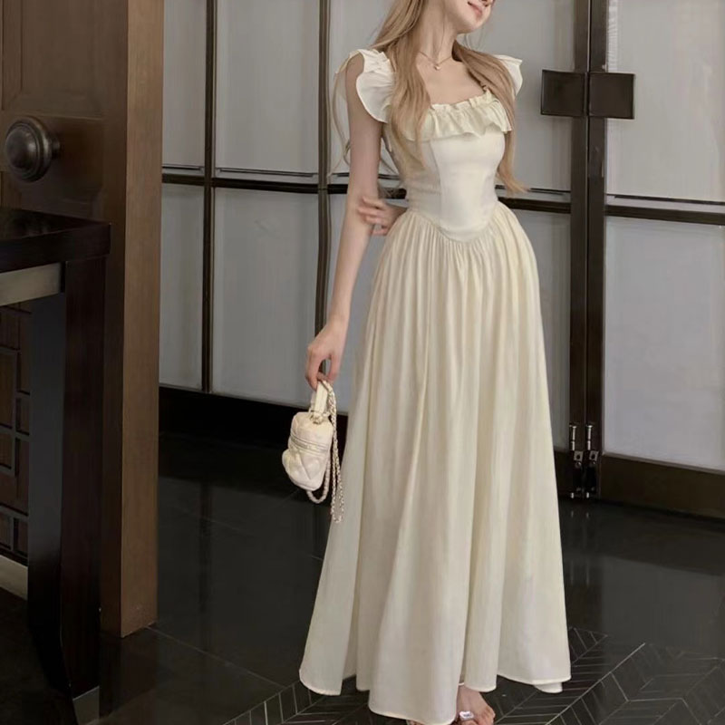 CHU MAN JIA Ruffled A-line dress