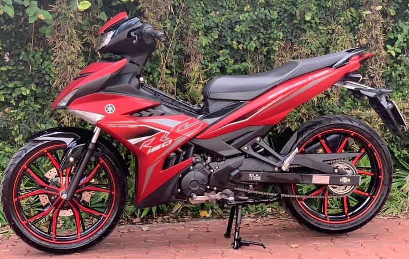 Tem rời exciter 150 rc đỏ nhám